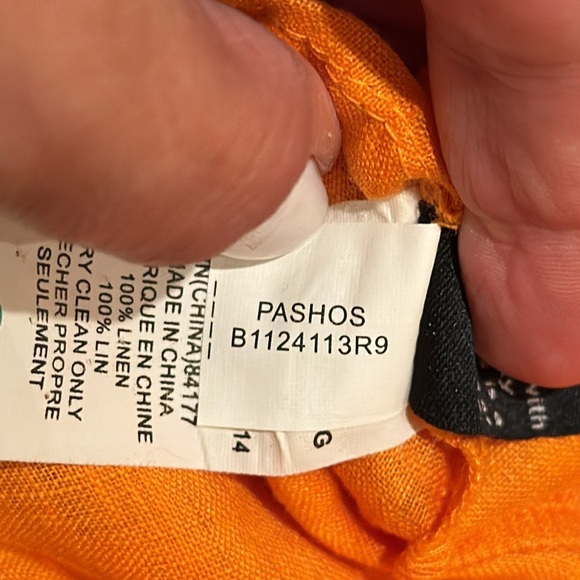 Diane Von Furstenberg Pashos Cutwork Cover-up Linen Dress Size M - Picture 4 of 6